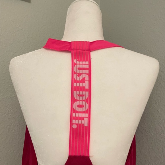 Nike Dri-Fit Hot Pink and Burgundy Racerback Tank Top - Picture 4 of 4